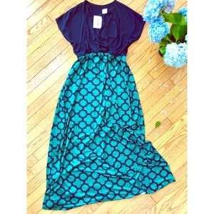 NWT Empire Maxi Dress